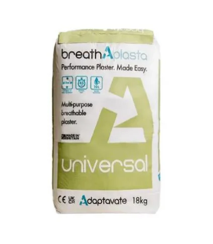 Breathaplasta Universal breathable plaster, 18 kg bag