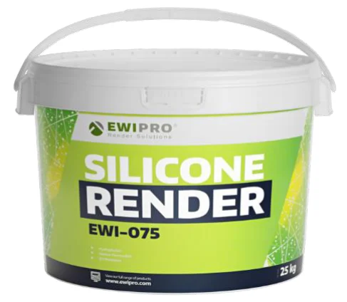 EWI Pro EWI-075 Silicone Render, 25 kg tub