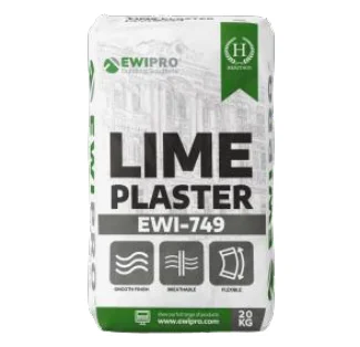 EWI Pro EWI-749 Fine Finish Lime Plaster, bag